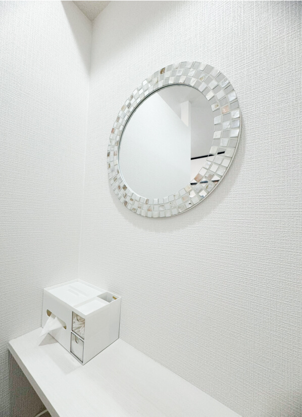 お化粧スペースの写真